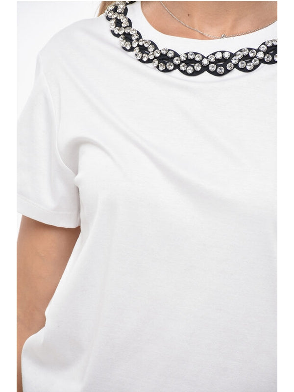 Valentino White Half Sleeve