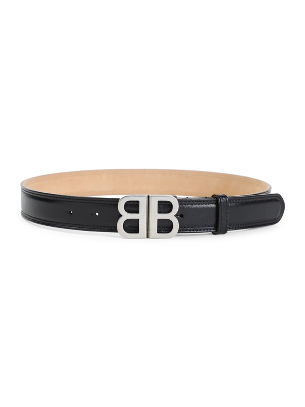 BB Logo Leather Belt