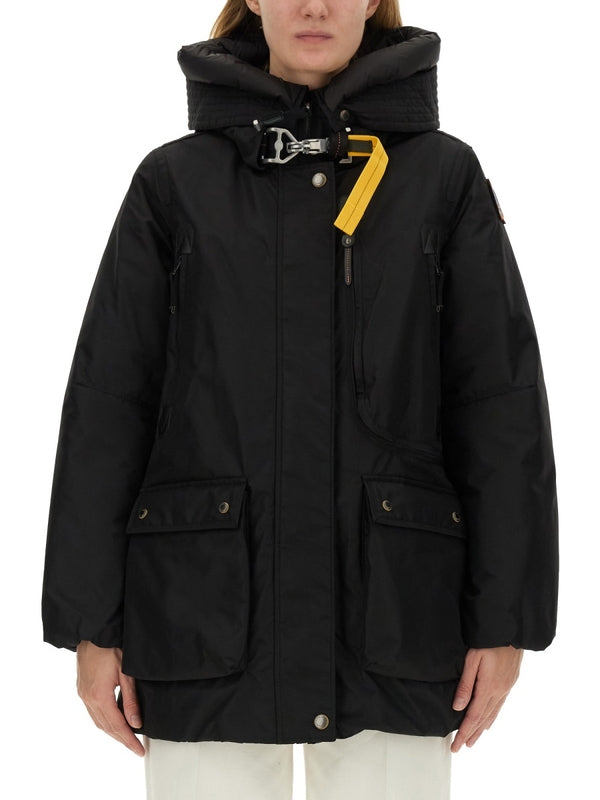 Maud Logo Patch Nylon Puffer