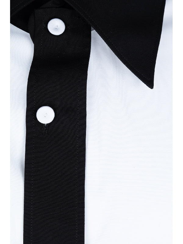 Back Triangle Logo Cotton
  Shirt