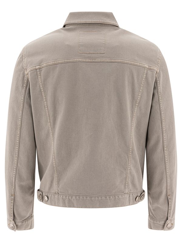 Light Weight Denim Trucker Jacket