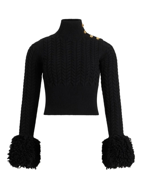 Patou Black Knit