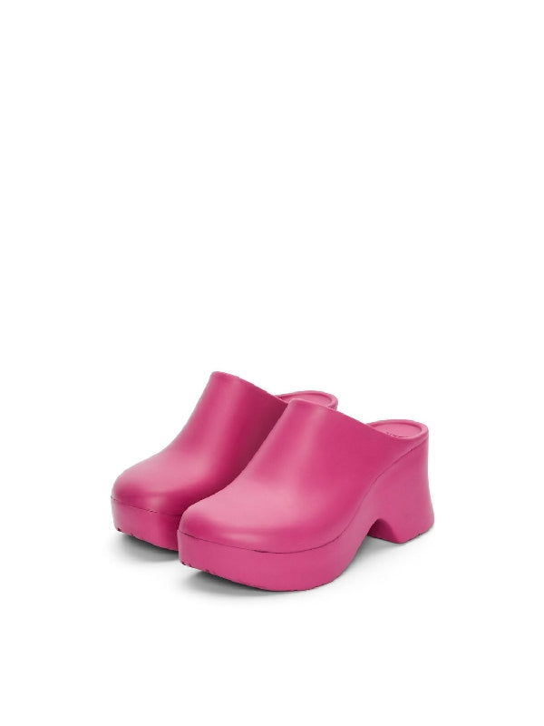 Terra foam rubber clog sandal heels