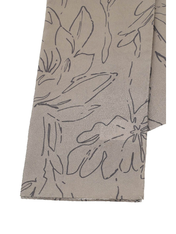 Allover Printed Silk Scarf - Jente