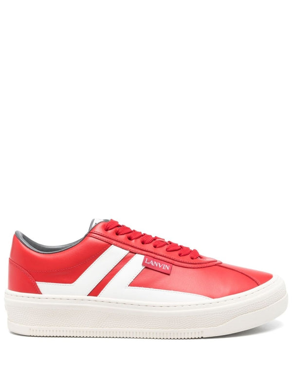 Cash Leather Low Top Sneakers