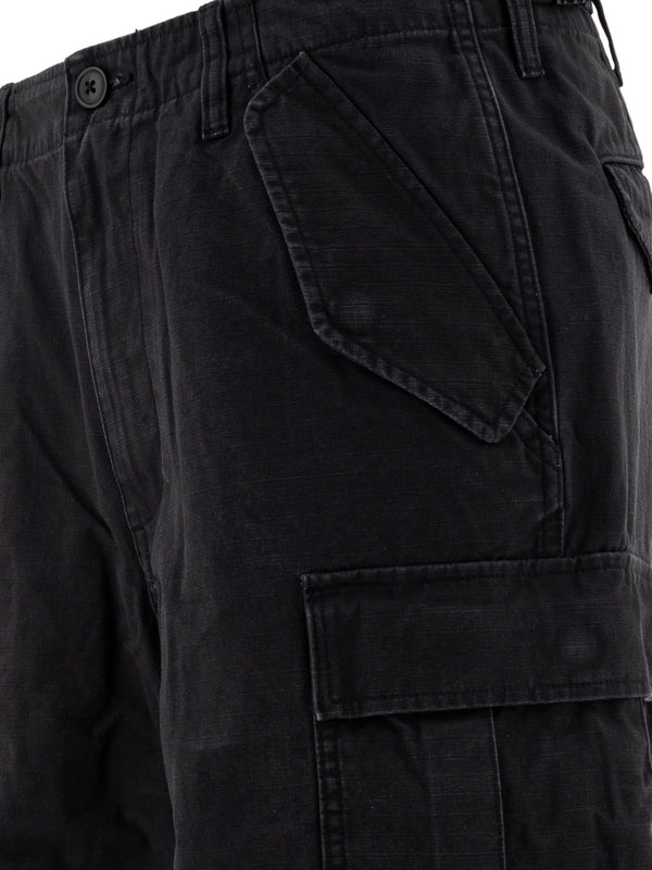 Multi Pocket Cotton Cargo Pants