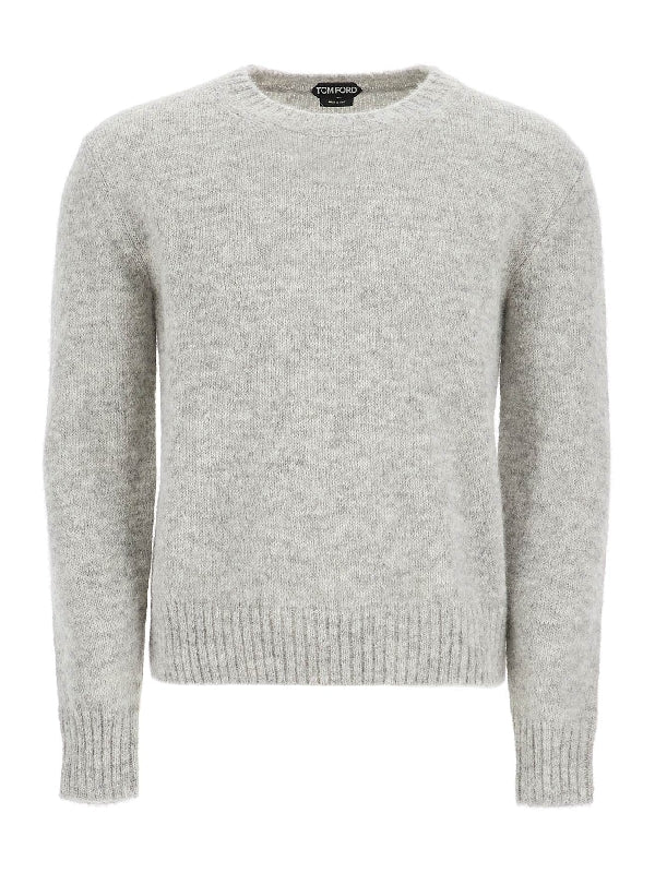 Alpaca Blend Crewneck Knit - Jente