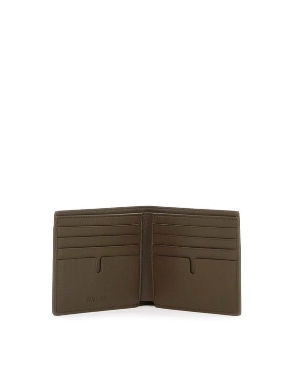 Check Pattern Bi-Fold Wallet