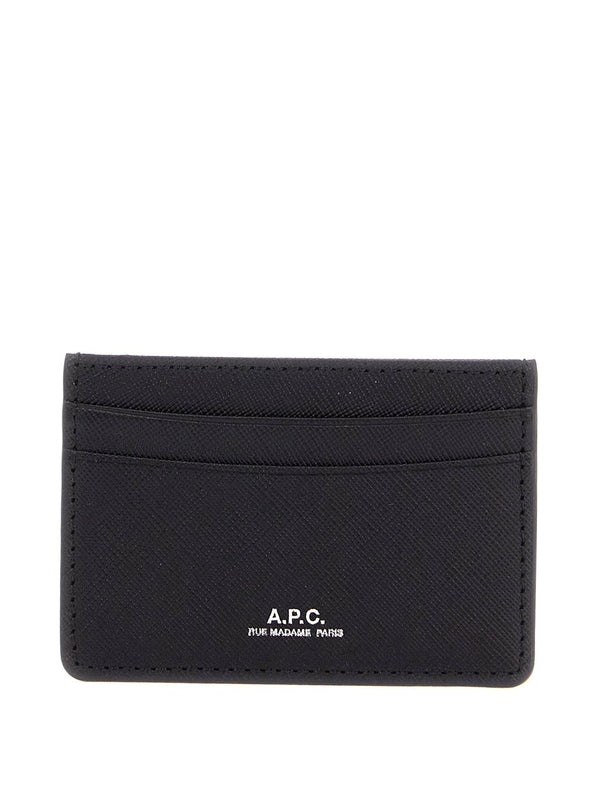 Adre Logo Leather Card Wallet