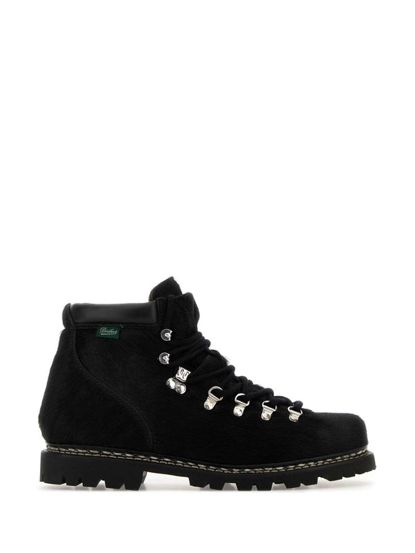 Junya Watanabe Black Lace-Up Boots