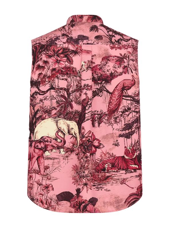 Animal Graphic Sleeveless Shirt