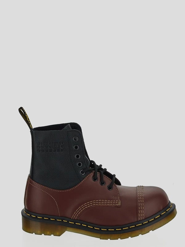 Dr. Martens Number Logo Lace-Up Boots