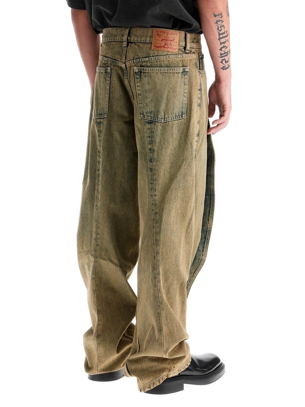 Y/PROJECT - Evergreen Wire Denim Pants - Jente