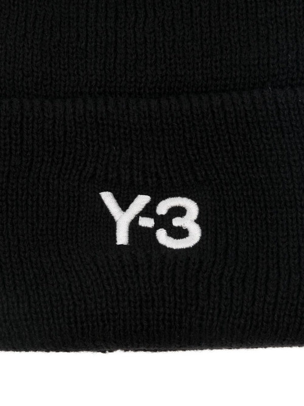 Y-3 Black Beanies