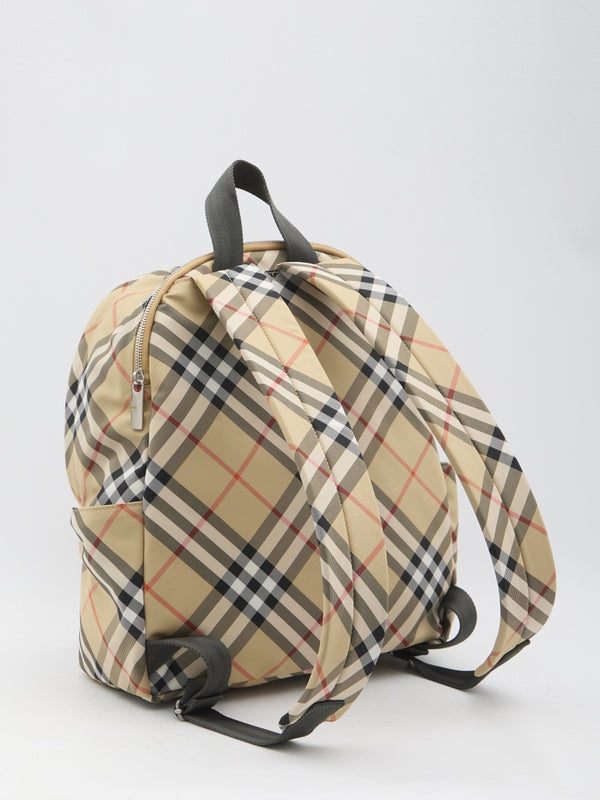 EKD Vintage Check Pattern Backpack