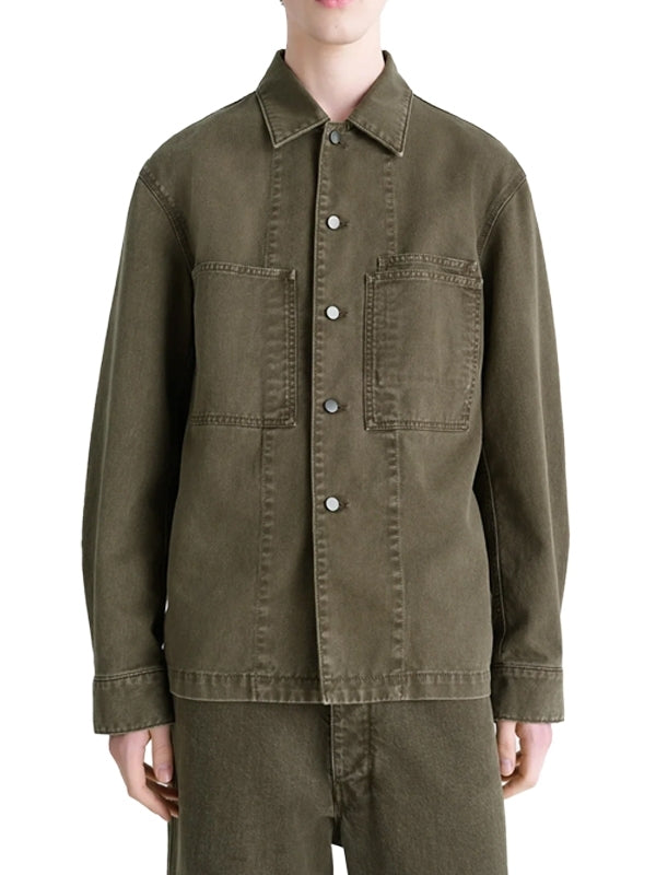 Workwear Over Denim Shirt