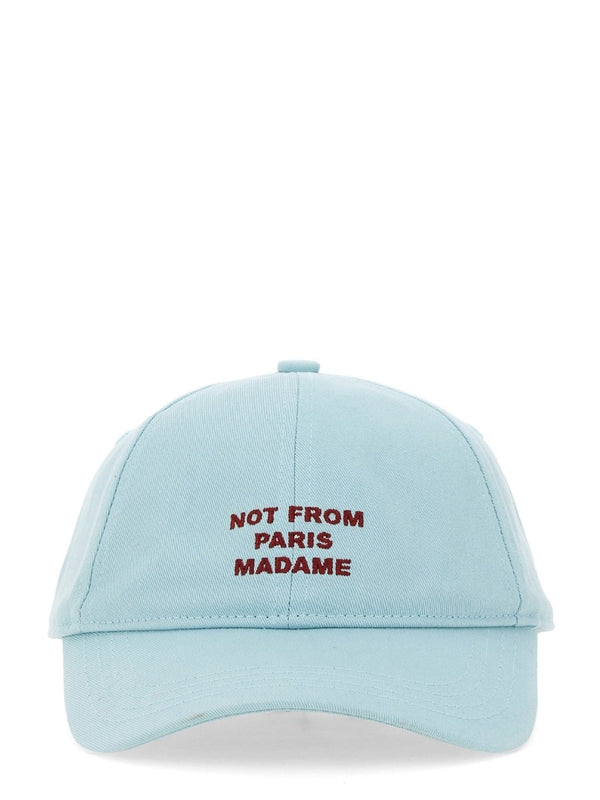 Slogan Logo Cotton Baseball Cap