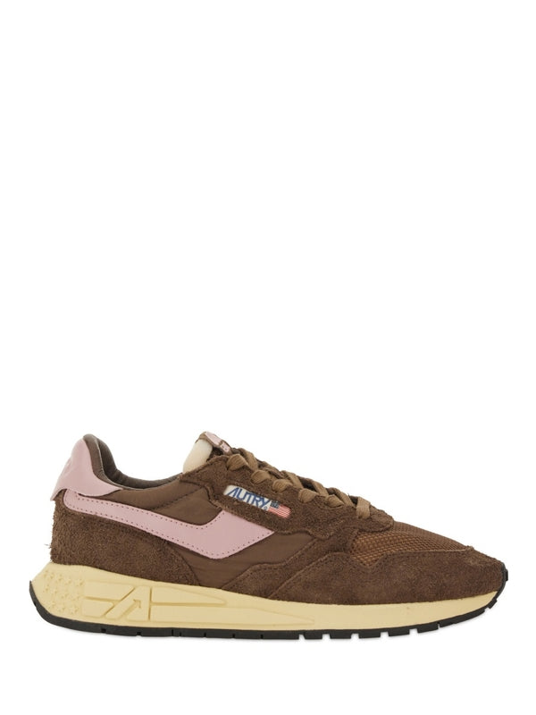 Autry Brown Low Top Sneakers