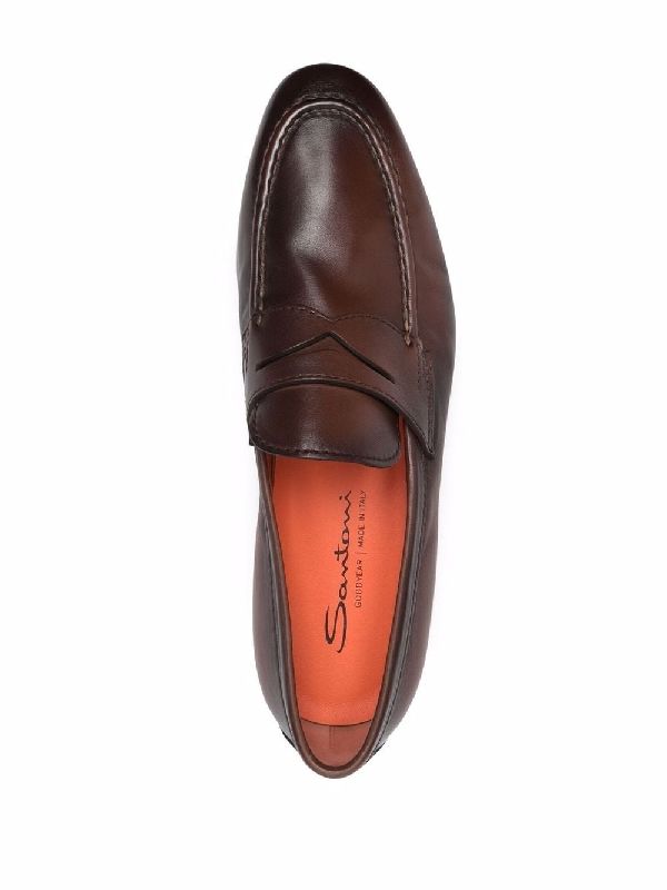 Smooth Leather Penny Loafer