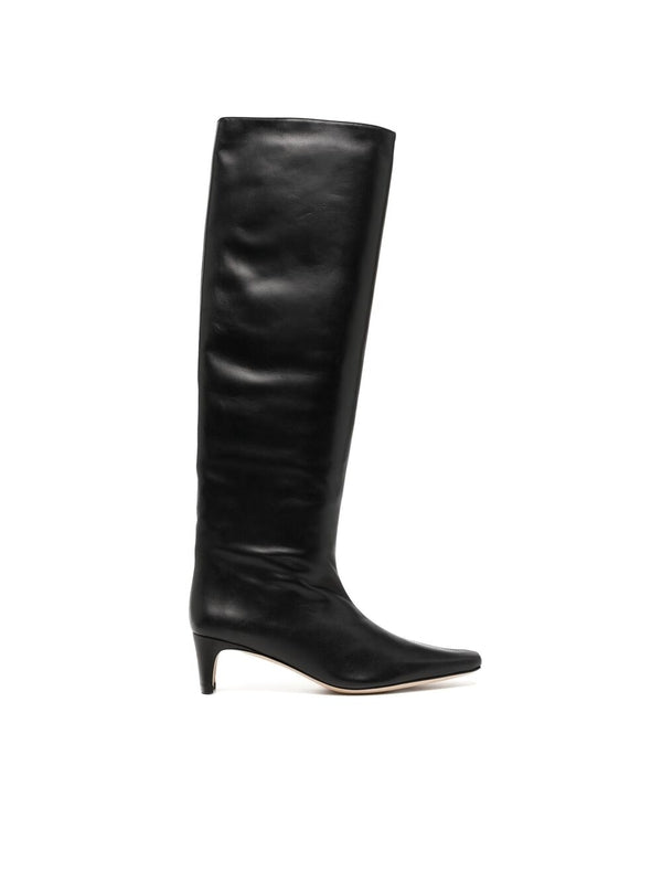 Wally Leather High Boots