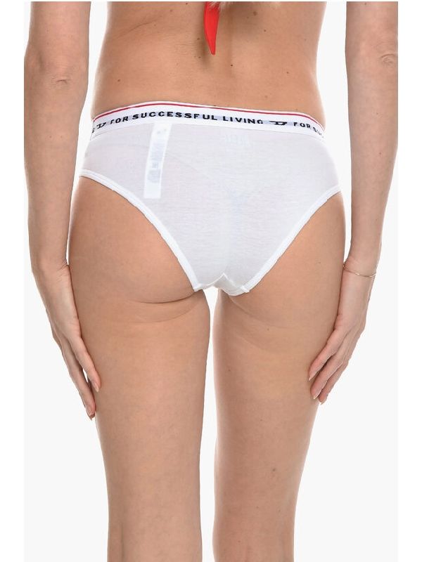 Slogan Logo Band Panty 3-Pack