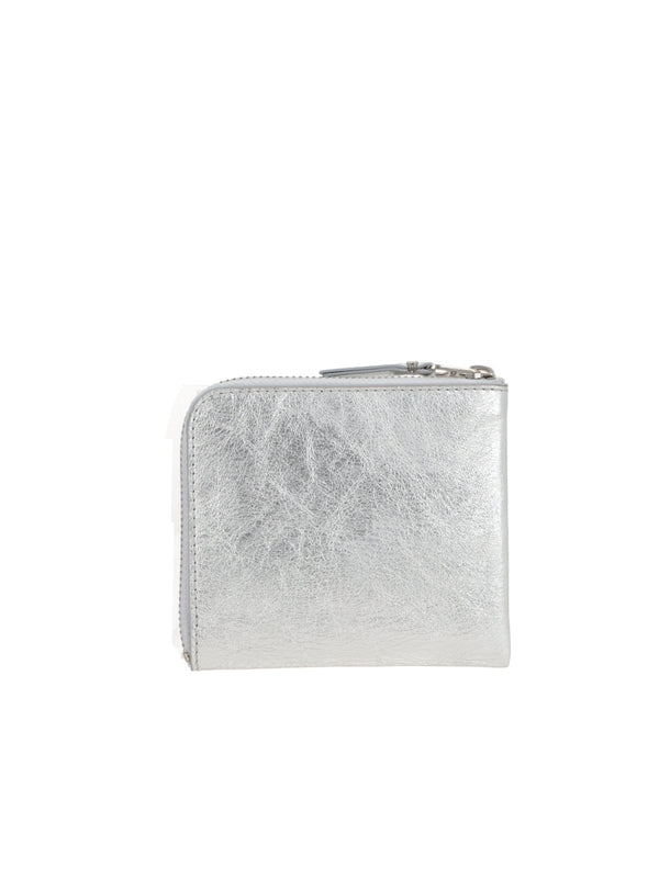 Comme Des Garcons Silver Wallets