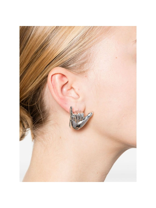 Hand Motif Earrings