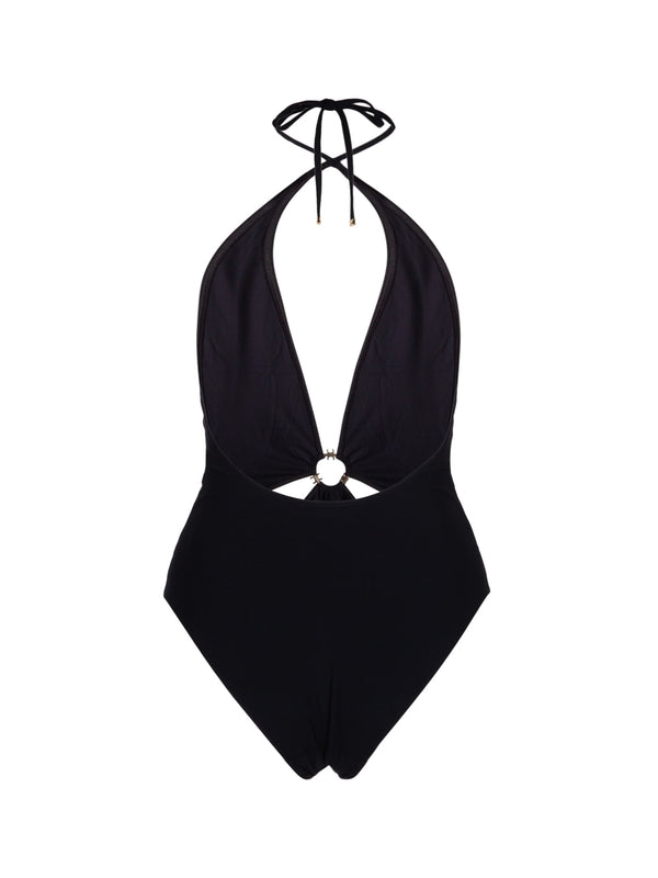 Triomphe Ring Detail Swimsuit