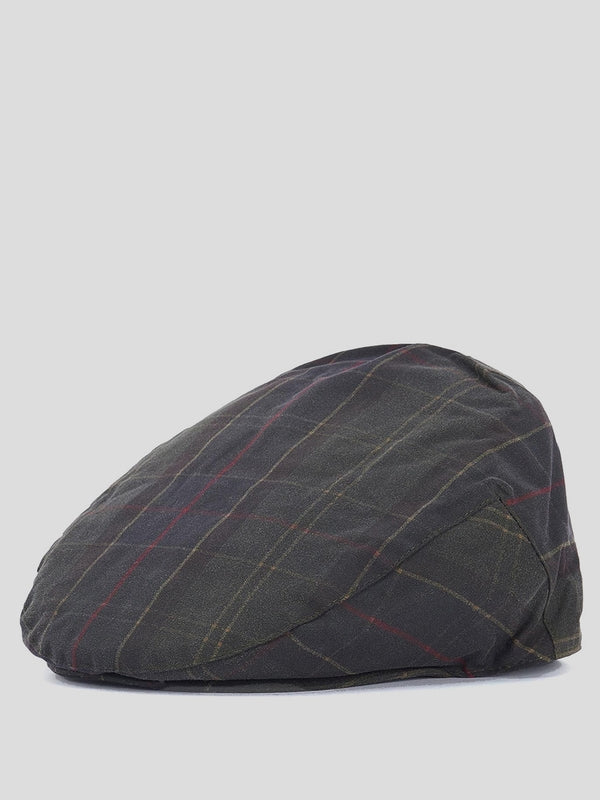 Tartan Wax Cotton Beret