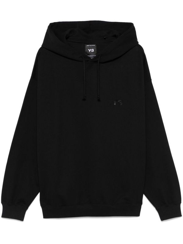 Logo Printed Terry Cotton Hoodieie