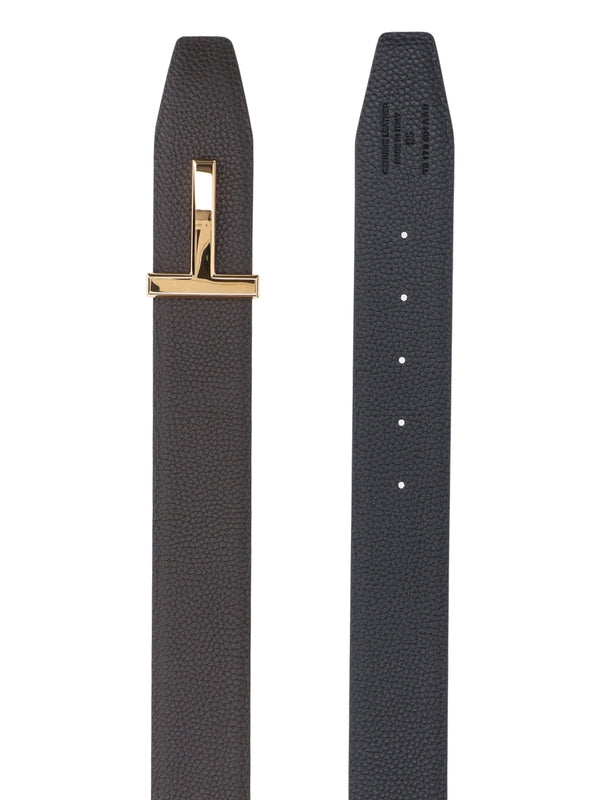 Tom Ford Brown Leather Belts