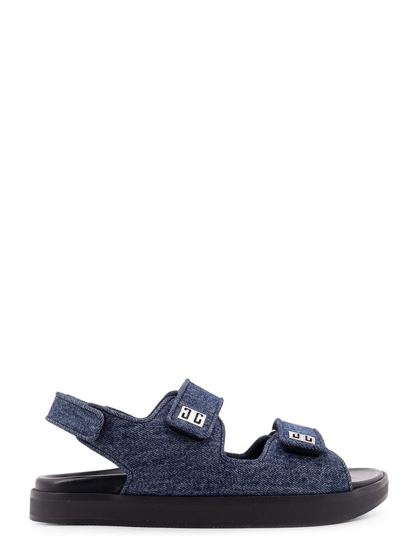 4g Detail Strap Denim Sandal