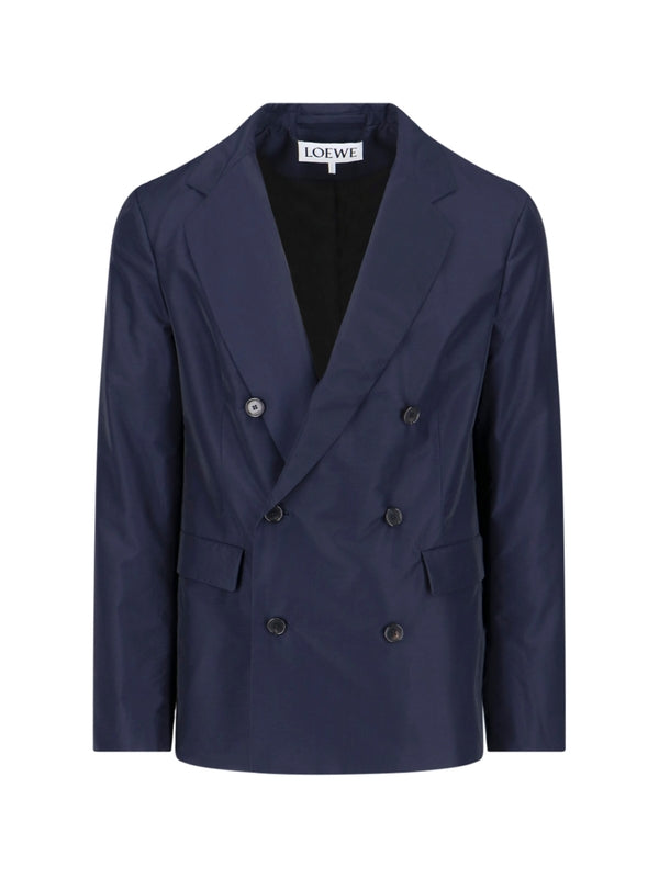 Wool Blend Tailored Jacket