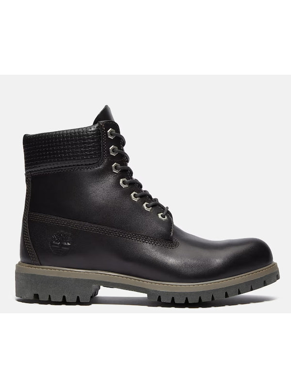 Timberland Black Lace-Up Boots