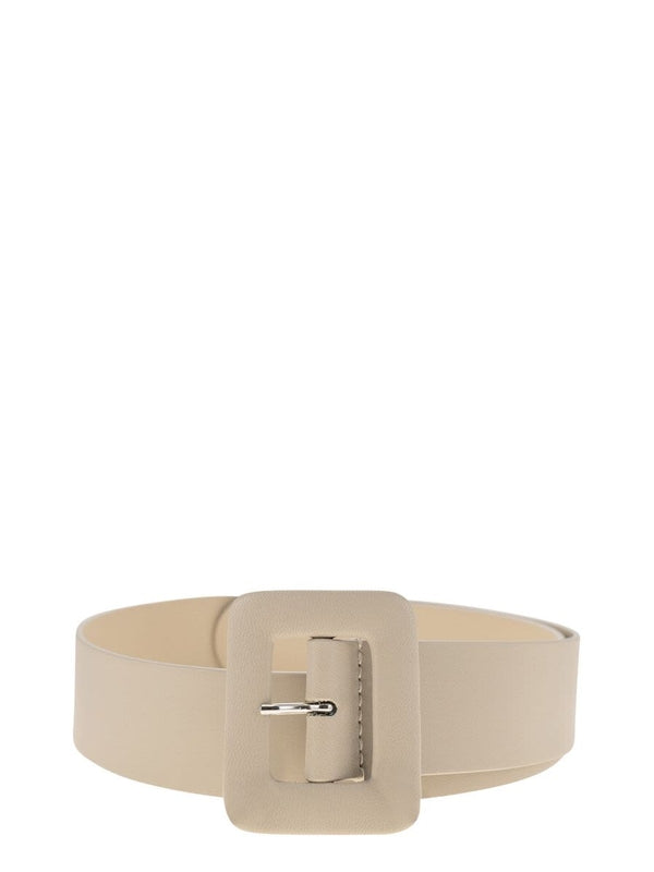 Brio Buckle Nappa Leather Belt