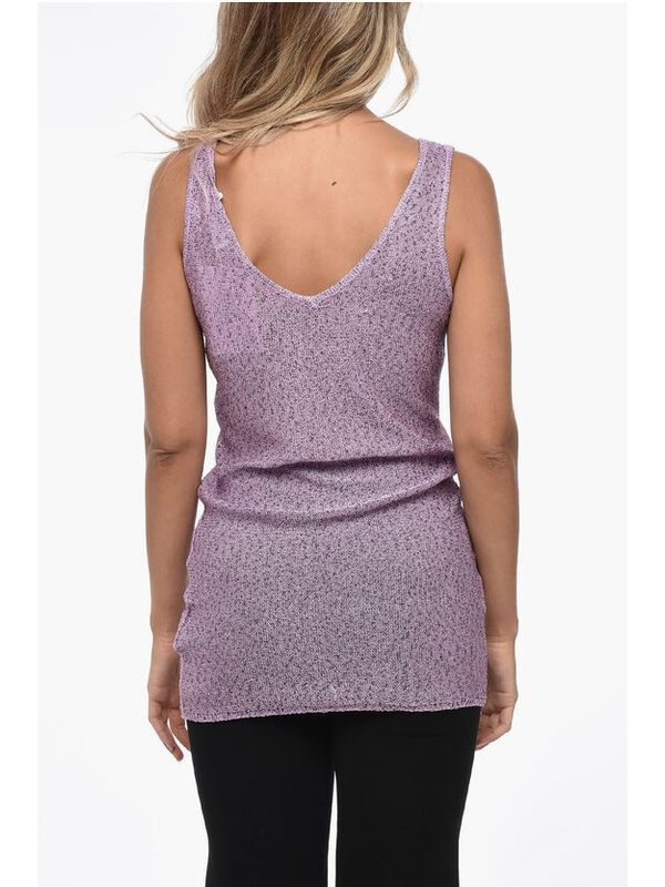 Allover Sequin Sleeveless Top