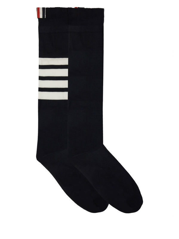 4-Bar Logo Tab Socks