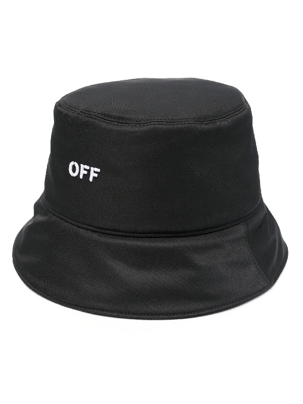 Off Logo Bucket Hat