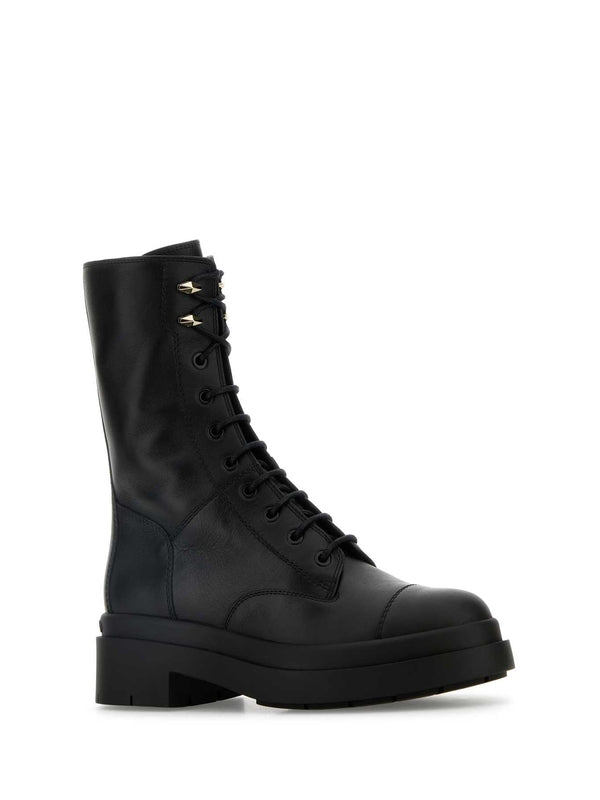 Nari Leather Lace-up Boots