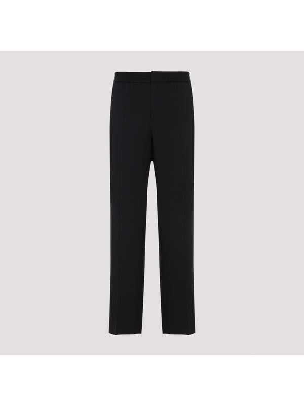 Classic Banding Virgin Wool Pants