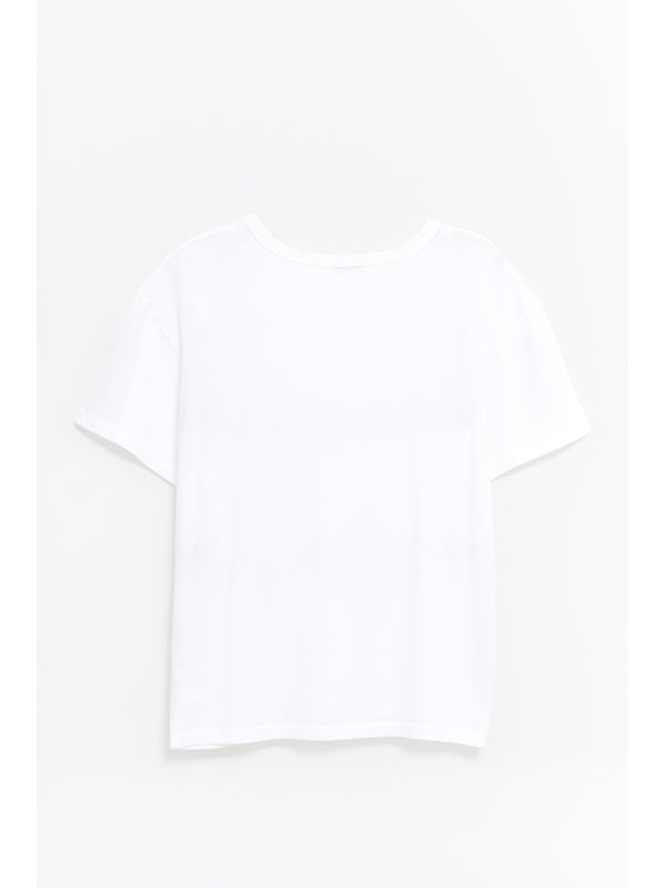 Second/Layer White Half Sleeve