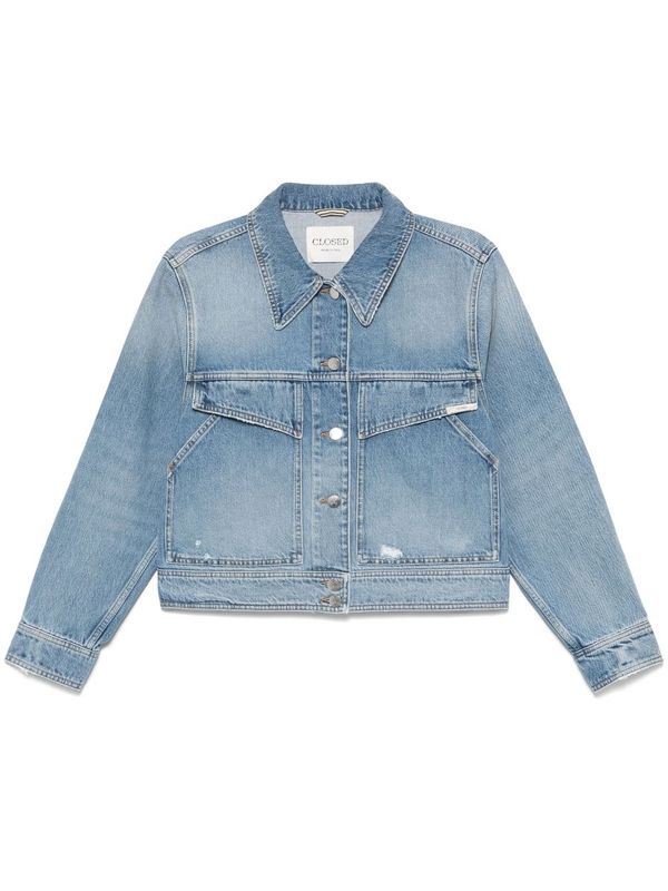 Distress Denim
  Jacket