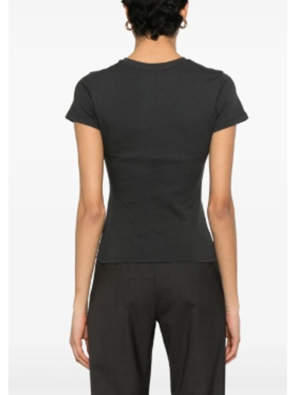 AMICI Logo Printed Cotton Short-sleeve T-shirt