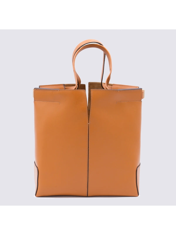 Tod'S Brown Tote Bags
