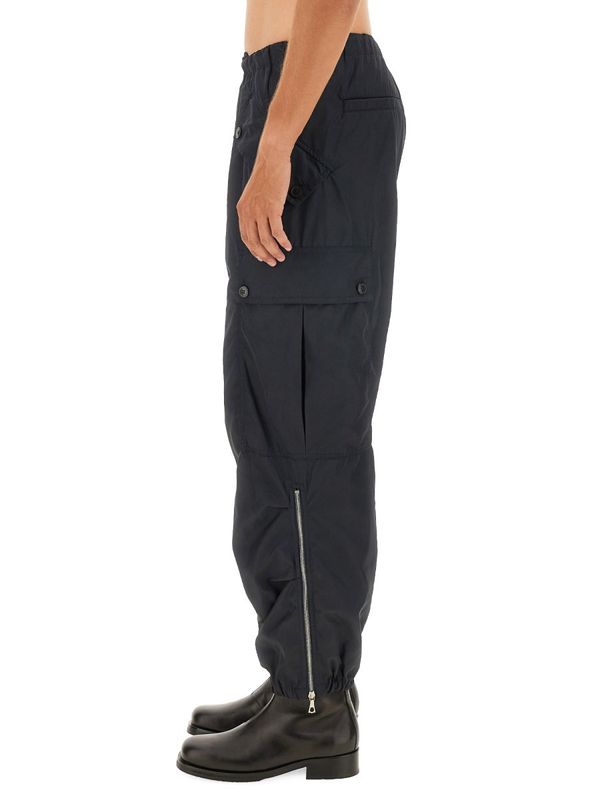 Side Zipper Detail Cargo Pants