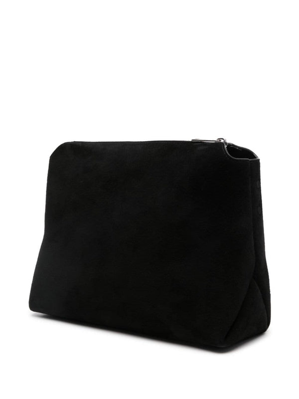 KHAITE - Lina Suede Shoulder Bag - Jente
