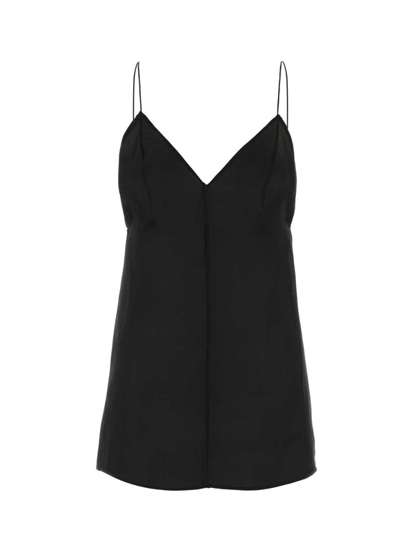 Talsie Silk Sleeveless Top