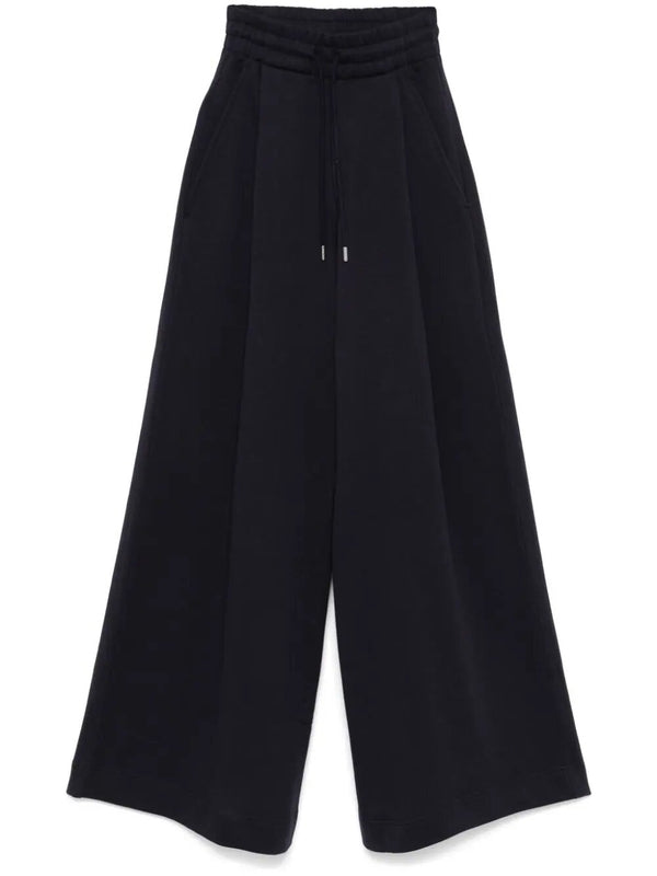 Wide Drawstring Cotton Pants