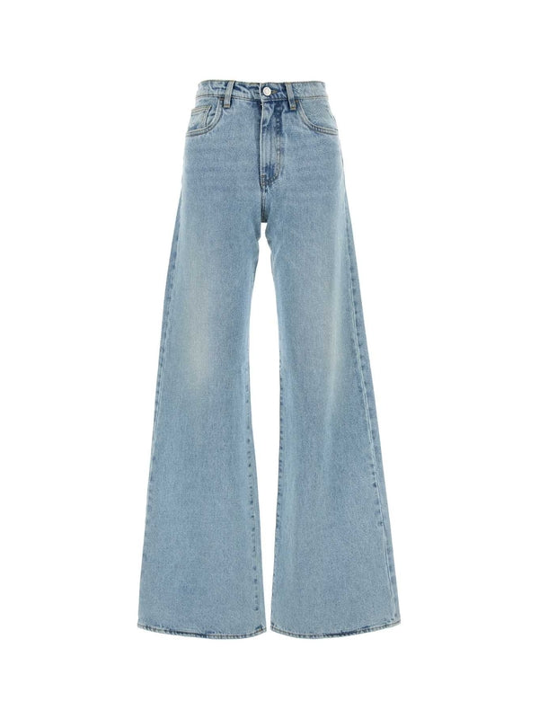 Wide Denim Pants