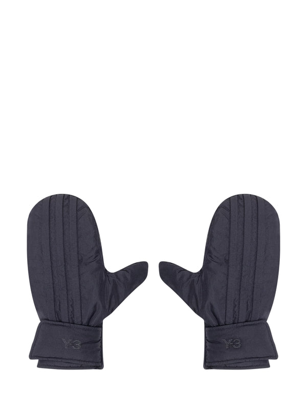 Y-3 Navy Other Fabric Gloves